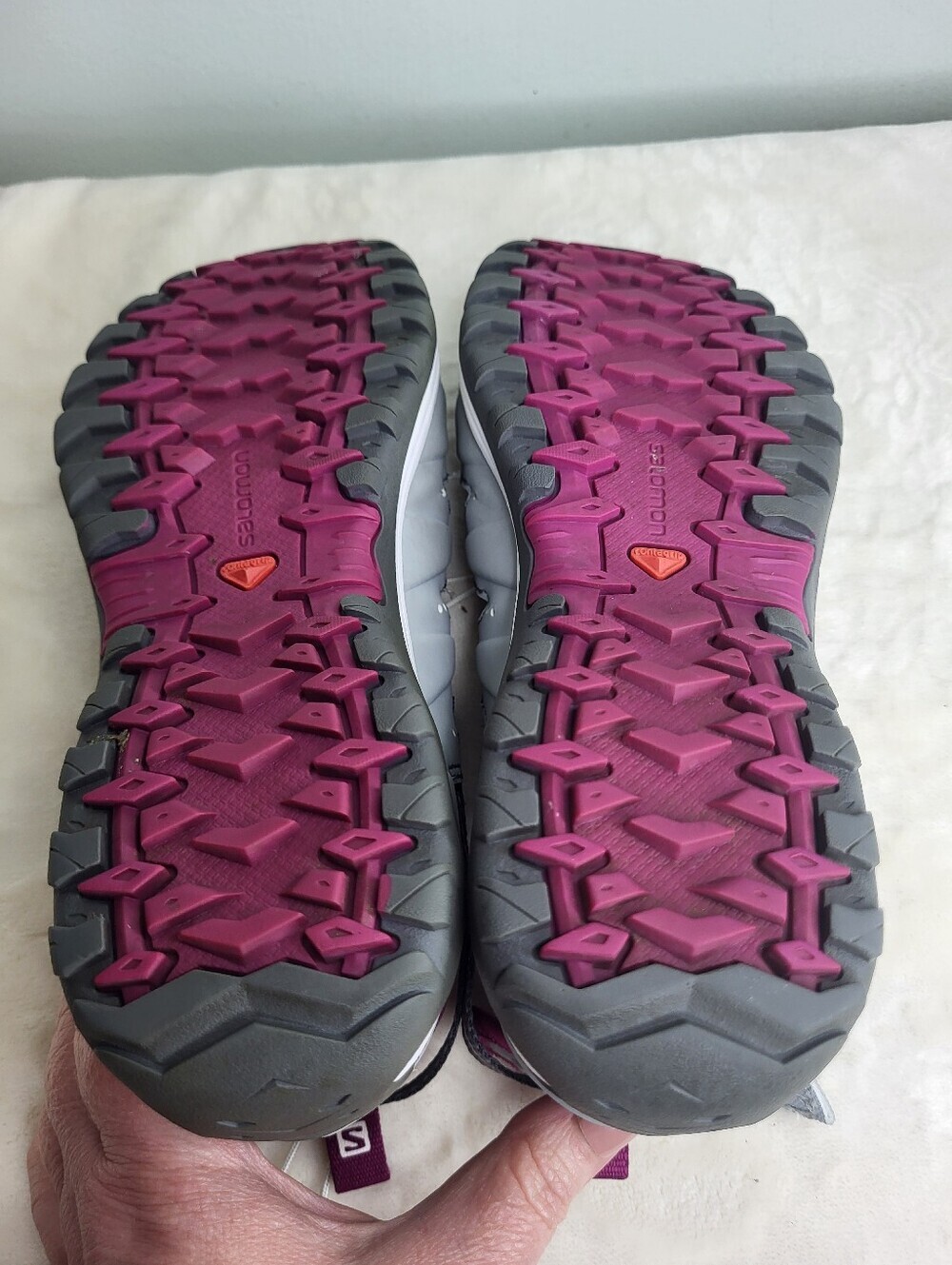 Salomon Ellipse Cabrio Women’s Grey and Magenta Water Sandal Sneakers. Size 7 - Picture 11 of 11